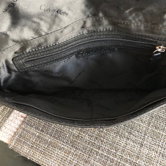 Calvin Klein Leather Clutch - Picture 6 of 7